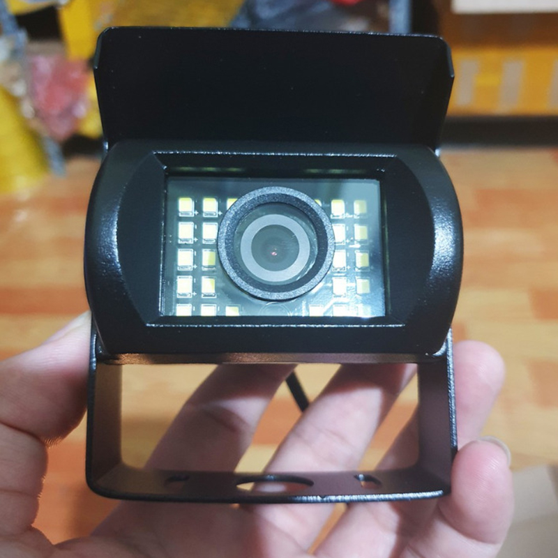 Bộ Màn Hình Camera Lùi 5 Inch Và Camera Lùi Xe Tải 24 Đèn Led