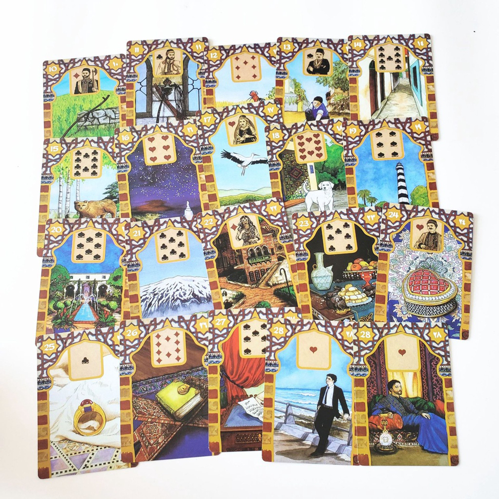 Bộ Bài Rana George Lenormand 42 Lá Bài Đá Thanh Tẩy