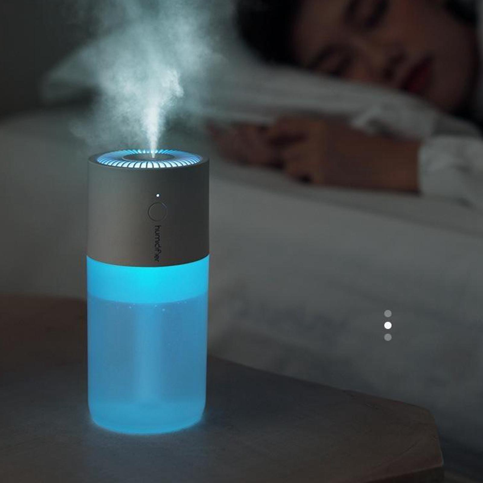 Portable Mini Humidifier Car Home USB LED Aroma Diffuser Mist Purifier