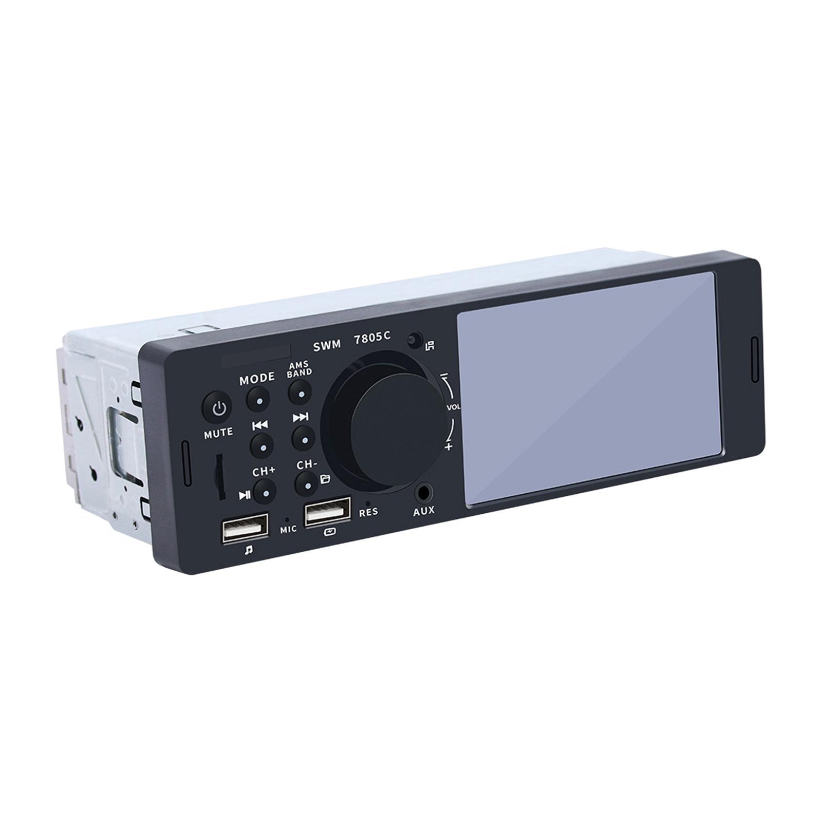 Car Radio  Player,  Car Stereo, Handsfree 4.1 inch with Touch Screen USB FM TF Card AUX  Player Car Radio Multimedia Player
