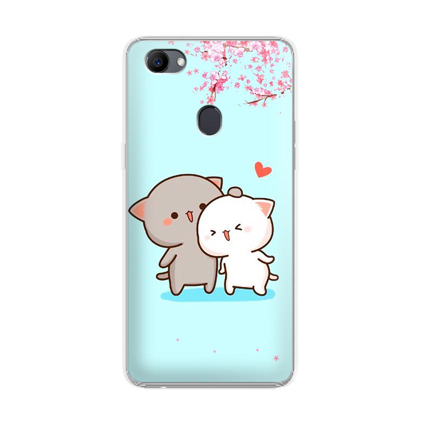 Ốp lưng điện thoại Oppo F7 - 01092 7871 CUTE15 - Silicon dẻo - Hàng Chính Hãng