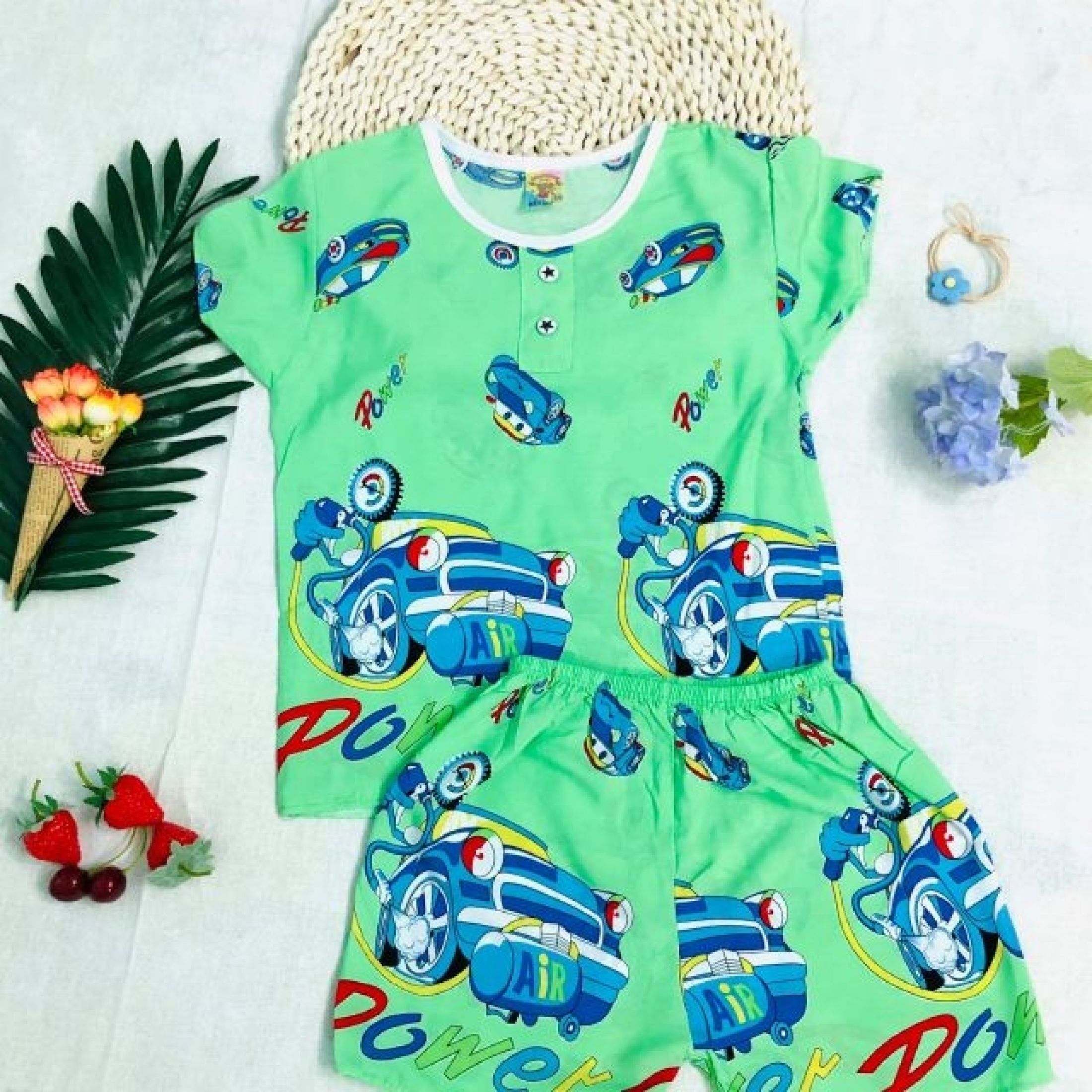 Combo 3 bộ quần áo bé Trai Cộc Tay vải Tole, lanh loại đẹp, size 1 đến 9 cho bé 5 đến 26kg, hàng Việt Nam chất lượng cao