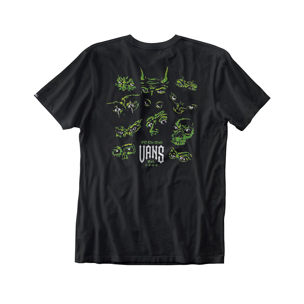 Áo Vans EYES IN THE DARK SS TEE VN0000N7BLK