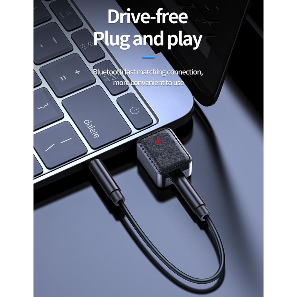 USB  and Receiver Bluetooth 5.5mm Wireless Bluetooth Adapter 2