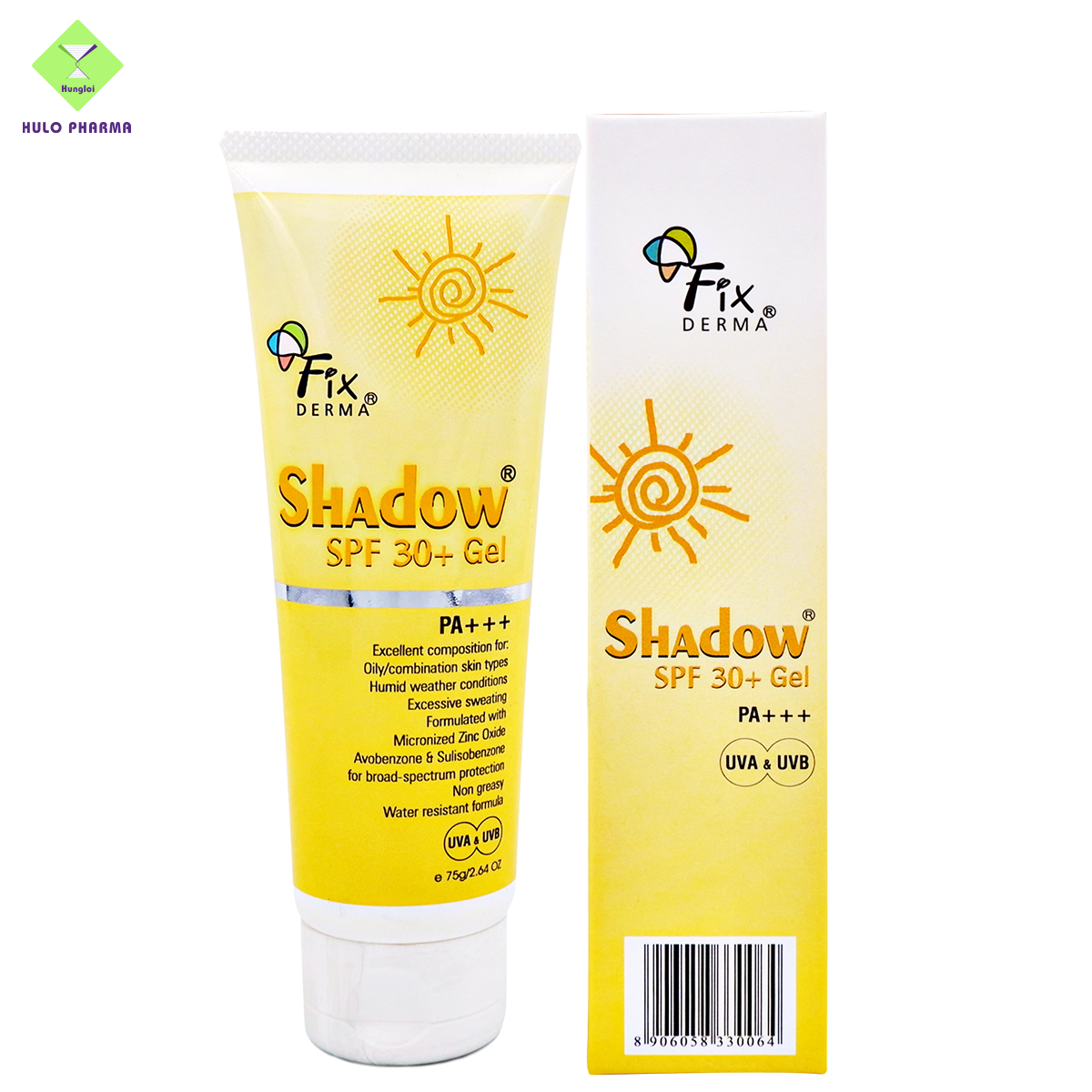 Gel chống nắng Fixderma Shadow SPF 30+ Gel (75g)