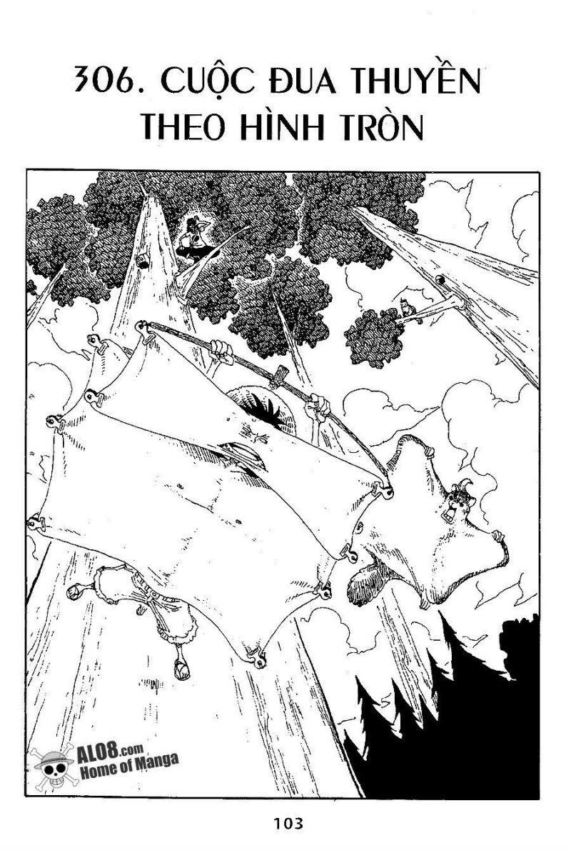 đảo hải tặc - one piece chapter 306 1