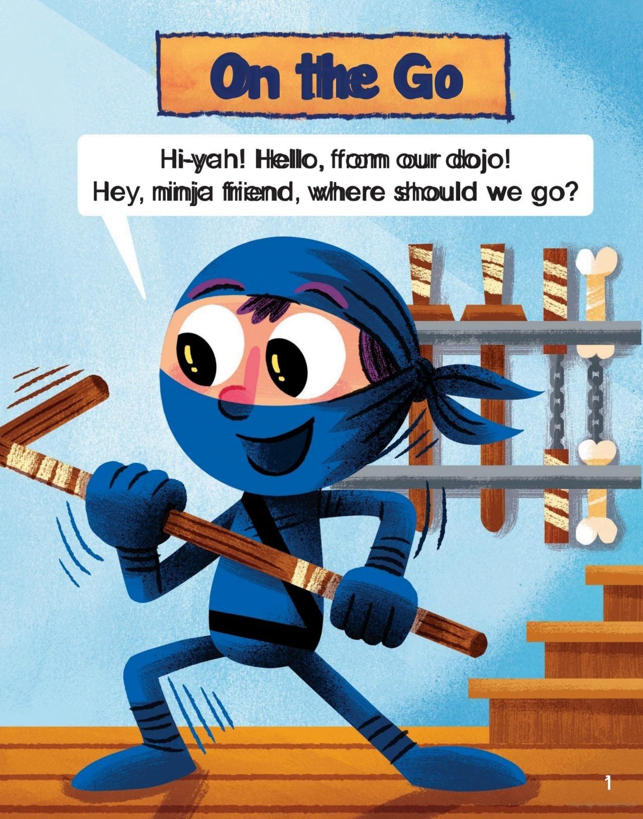 Sách ngoại văn: Moby Shinobi And Toby, Too! - Book 3 - Ready, Set, Go!