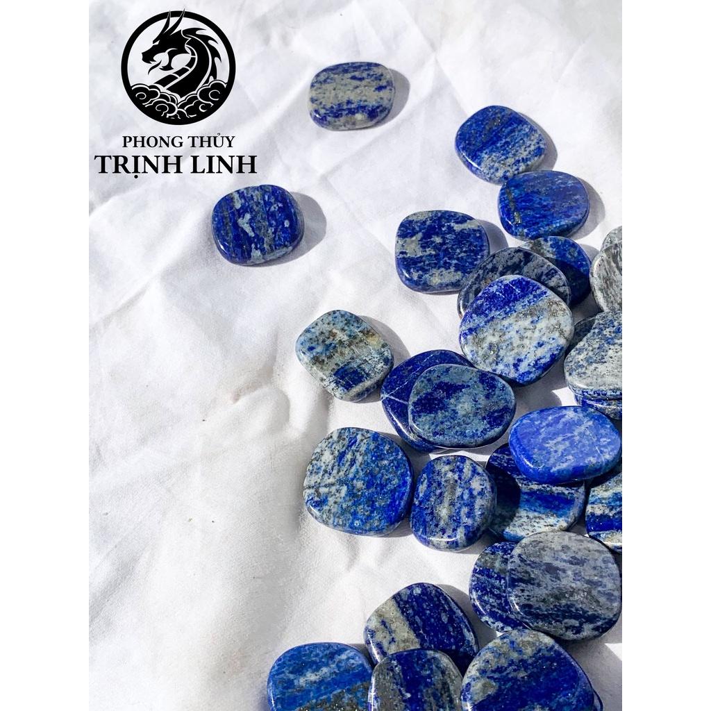 VIÊN ĐÁ BÌNH AN LAPIS LAZULI MINI DÙNG TRONG THANH TẨY, THIỀN, YOGA, PHONG THỦY