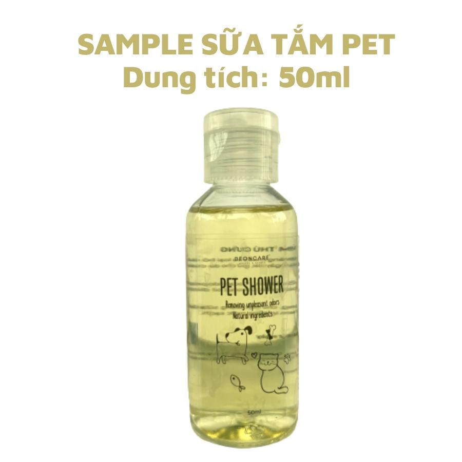 COMBO 3 CHAI SAMPLE SỮA TẮM TRỊ VE - SỮA TẮM KHỬ MÙI DƯỠNG LÔNG VÀ XỊT KHỬ MÙI VỆ SINH KHỬ MÙI NƯỚC TIỂU