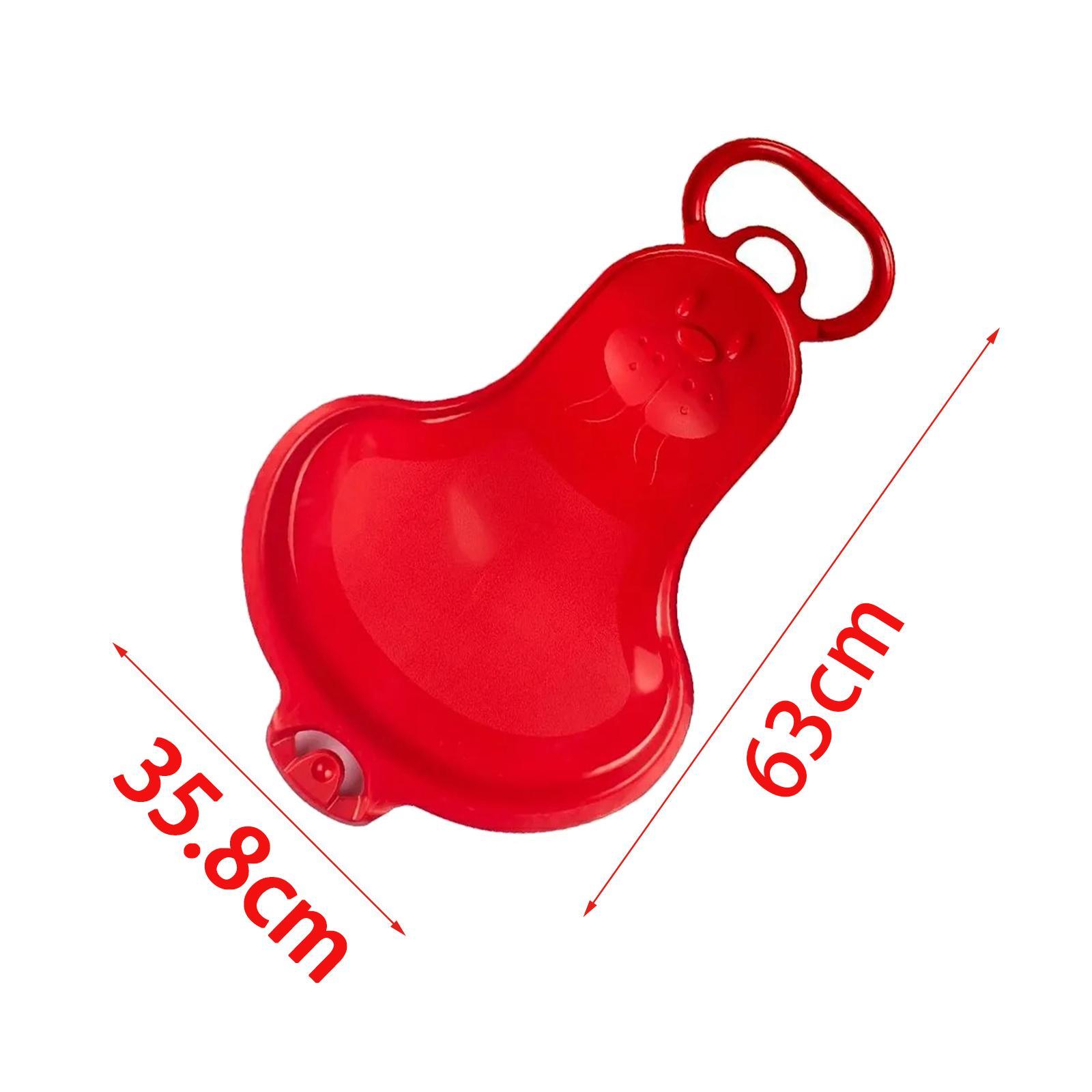 Heavy Duty Toboggan Sleigh Sledding Kids Sledge Ski Board Toys Skiing Winter Snow Sled for Grass Skate Sports Garden Backyard Sand Children