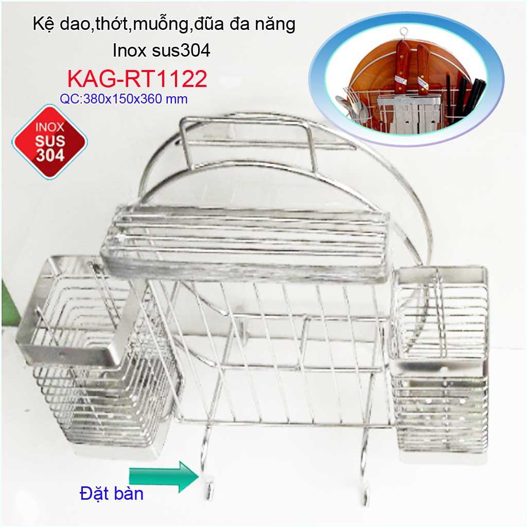 Kệ Dao thớt muỗng đũa, kệ dao thớt đa năng KAG-RT1122