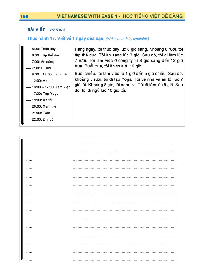 (In màu - Cuốn 1) HỌC TIẾNG VIỆT DỄ DÀNG - Vietnamese With Ease 1 – Chu Thị Hương Quỳnh – Nxb Dân Trí