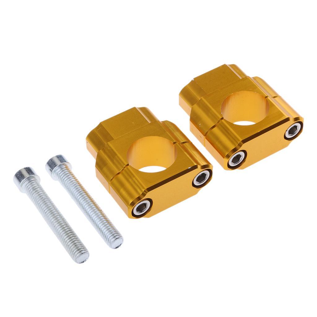 Motorbike Universal Handlebar Mount Clamp Riser Adaptor 28mm Aluminum