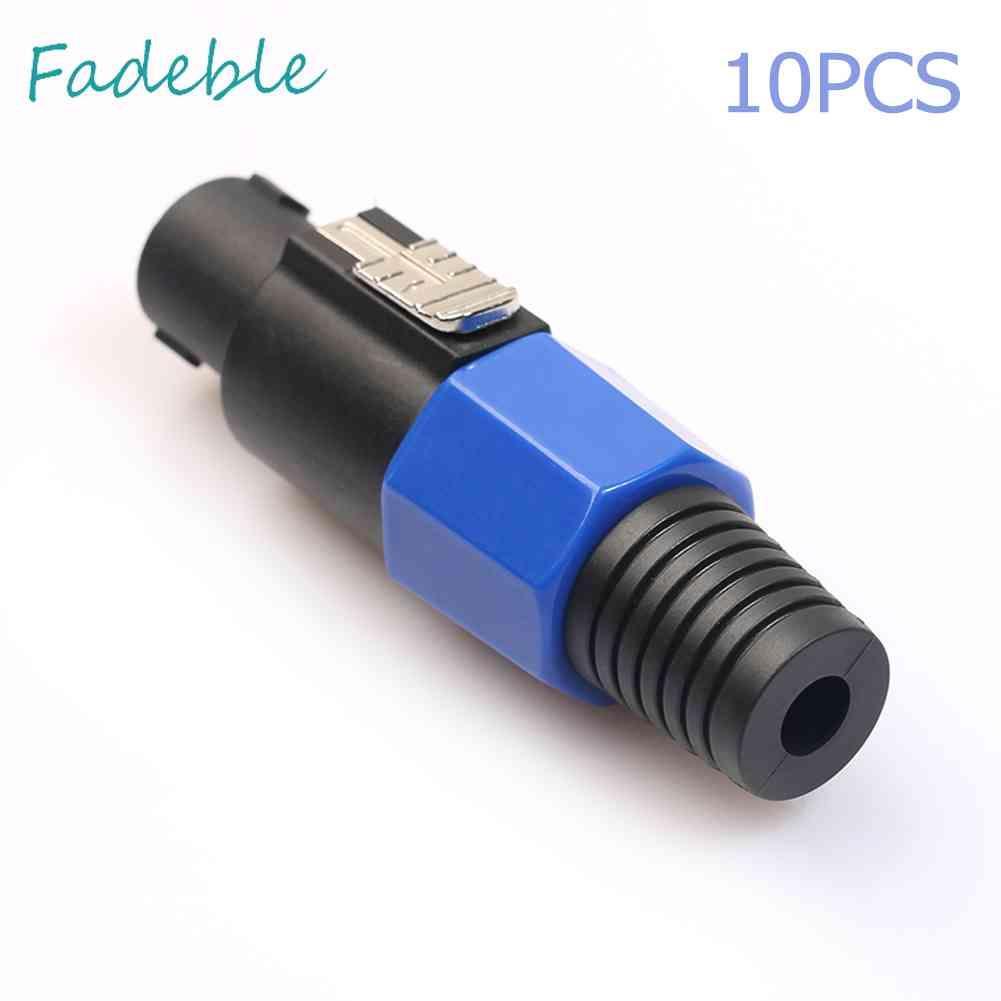 Set 10 Đầu Nối Dây Điện 4 Cực NL4FC 4Pin