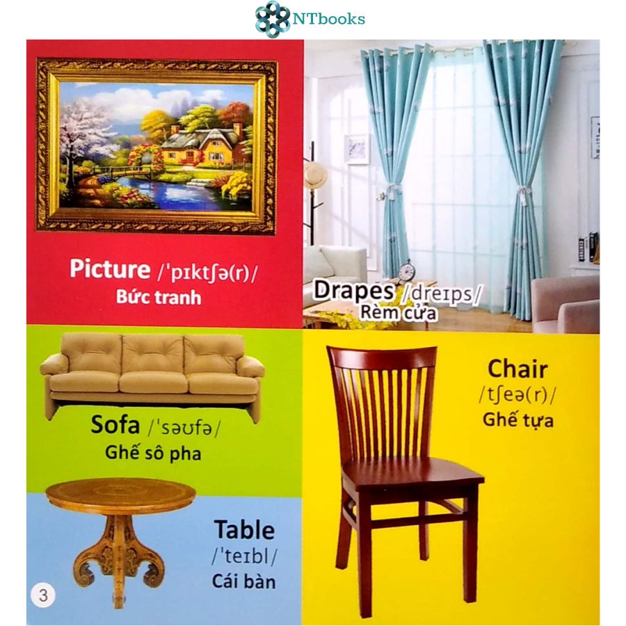 Sách 101 Từ đầu tiên: Đồ dùng thân thiết