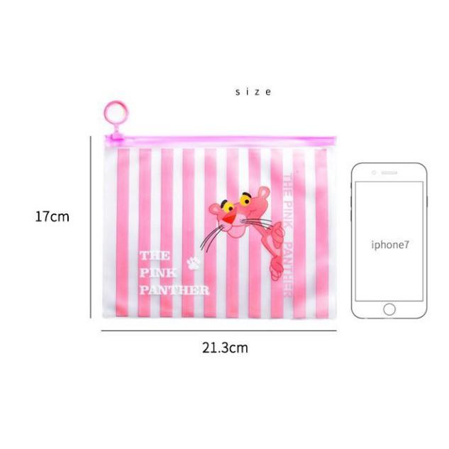 Túi đựng bút báo hồng, ngựa hồng 17*21 cm