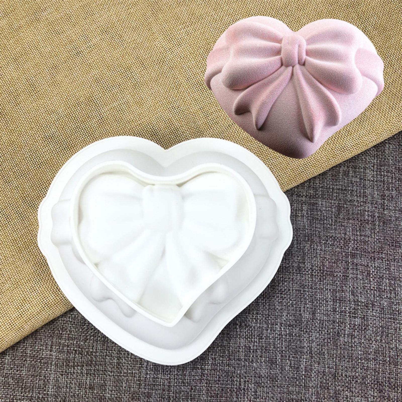 3D Heart Shaped Cake Mould Bakeware Chocolate Mold for Mousse Cake Ice Cream
