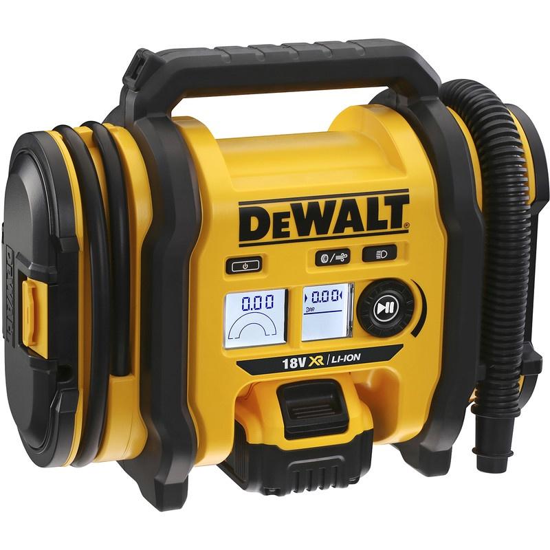 THÂN MÁY BƠM HƠI 11 BAR, 160 PSI DÙNG PIN 18/20V DEWALT DCC018N-KR (CHƯA PIN, SẠC) - CHÍNH HÃNG DCC018 DCC018N