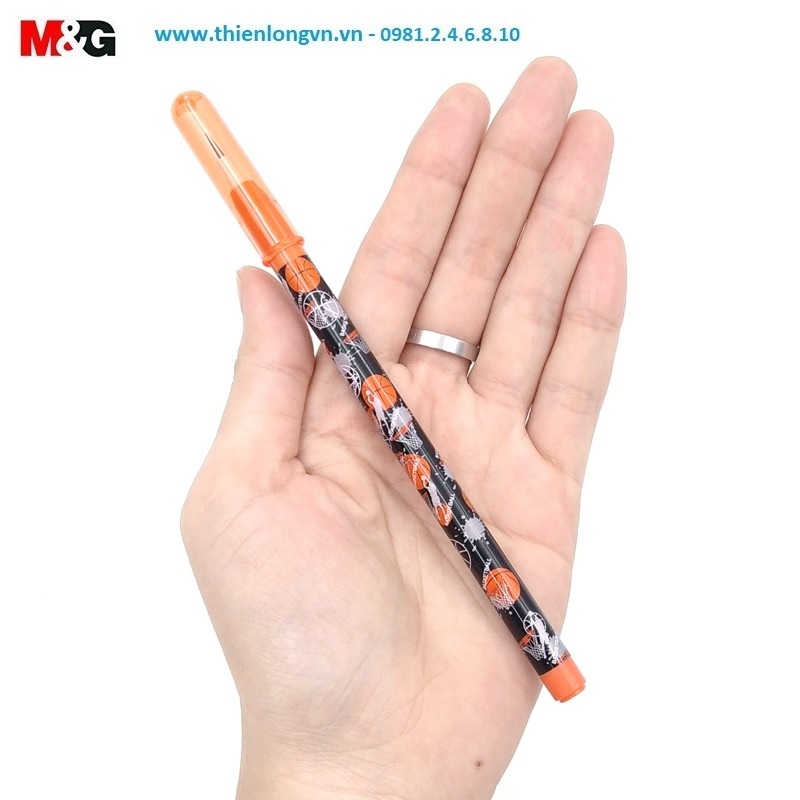Bút chì khúc HB M&G - AMPQ1674 màu cam