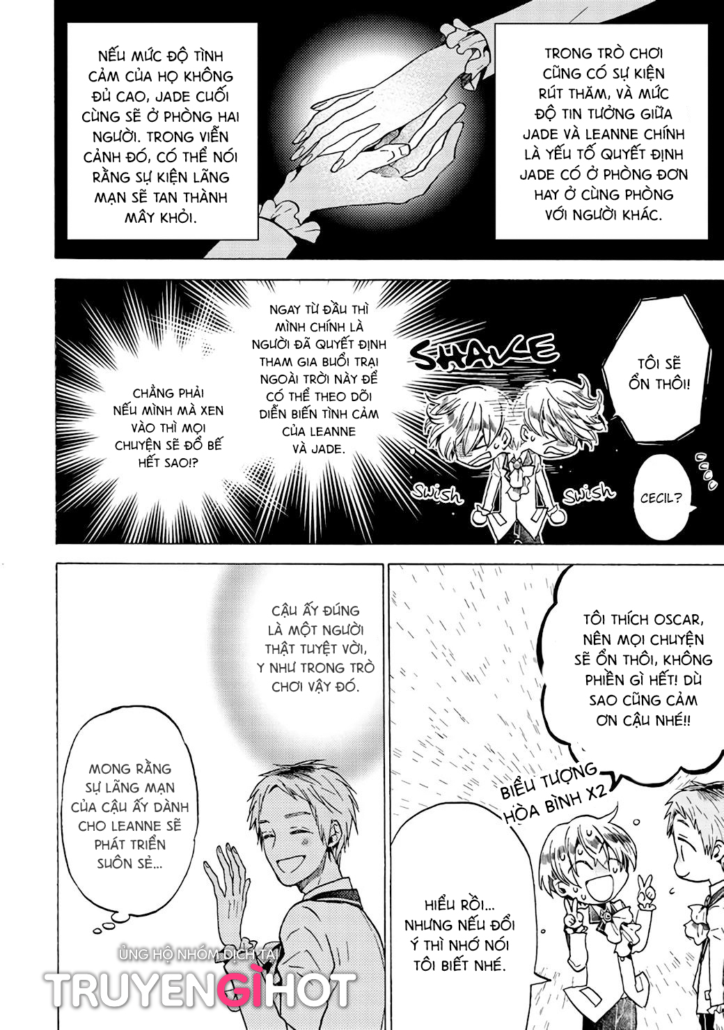 kẻ phản diện, cecilia silvie, không muốn chết, thế nên cô đã cải nam trang chapter 3.3 6