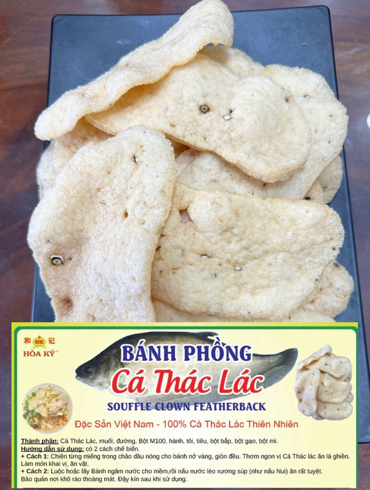 Bánh Phồng Cá Combo 3 Vị Cá