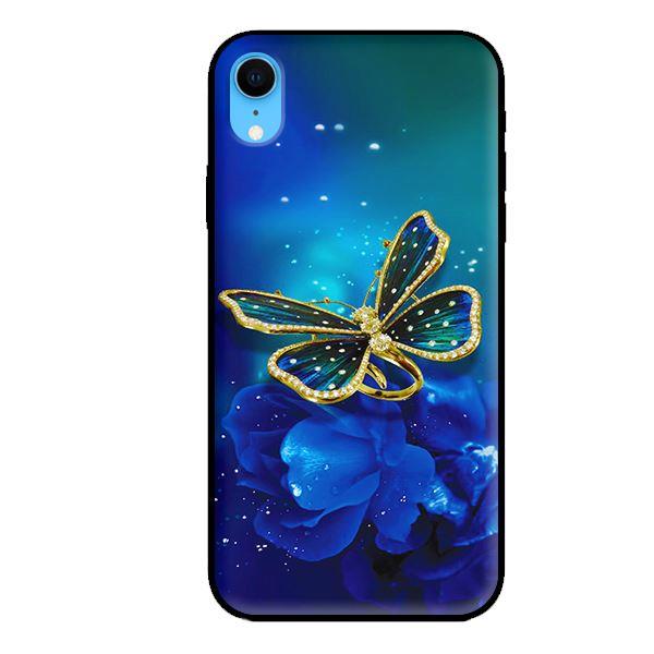 Ốp lưng cho iPhone XR Bướm Xanh - Hàng chính hãng