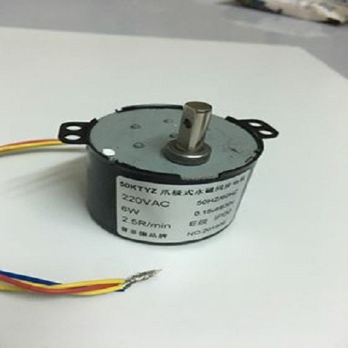 Motor Giảm Tốc 6W 2.5rpm điện áp 220v