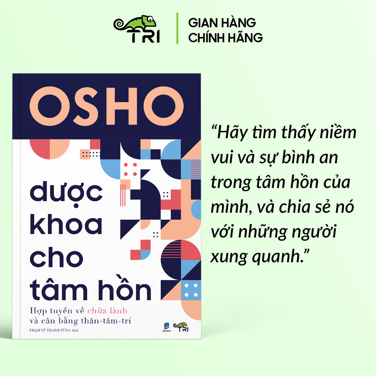 Sách - Dược Khoa Cho Tâm Hồn (OSHO) - Tuệ Tri