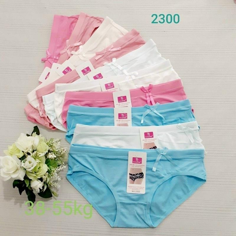 Combo 10 Quần Lót Nữ Cotton Đính Nơ