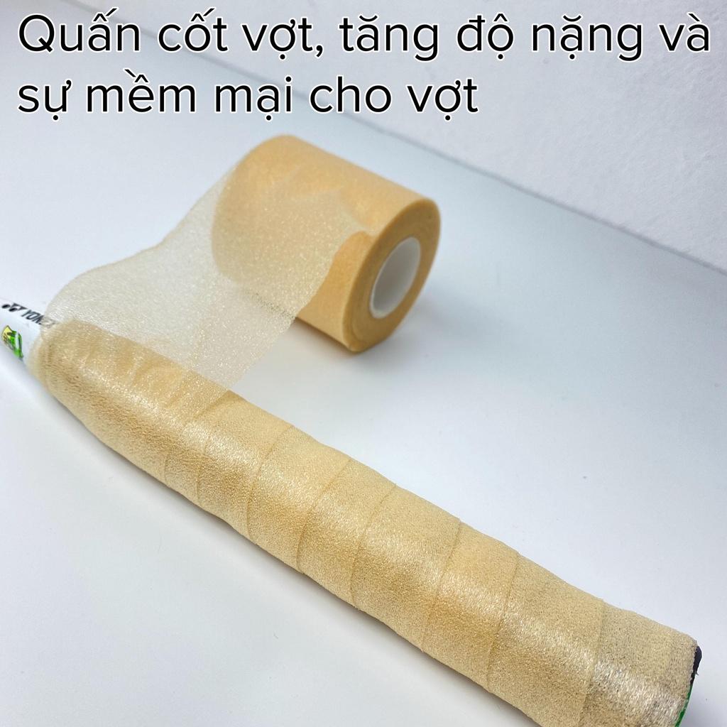 Quấn cốt vợt cầu lông , mềm mại , dài 27m , lót cán vợt êm ái