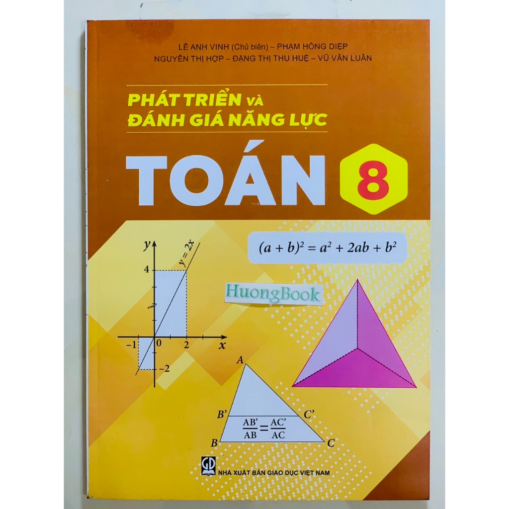 Sách - Phát triển và đánh giá năng lực toán 8 - KL