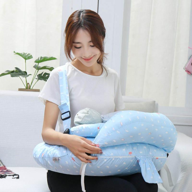 Bộ đồ Đa chức năng nhồi cho con bú Gối Eo Đệm Cho Bé Cho Con Bú Điều Dưỡng Mang Thai Gối Ghế Miếng Lót Gối