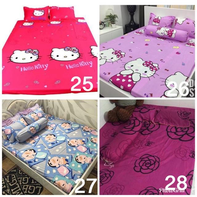 Combo Ga Chun Kèm Vỏ Gối Poly Cottong