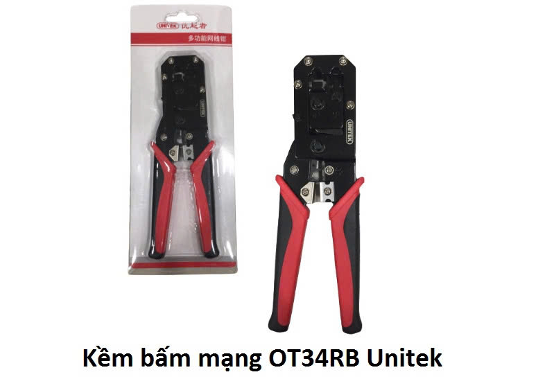 Kìm mạng UNITEK bấm RJ45 - Hàng chính hãng