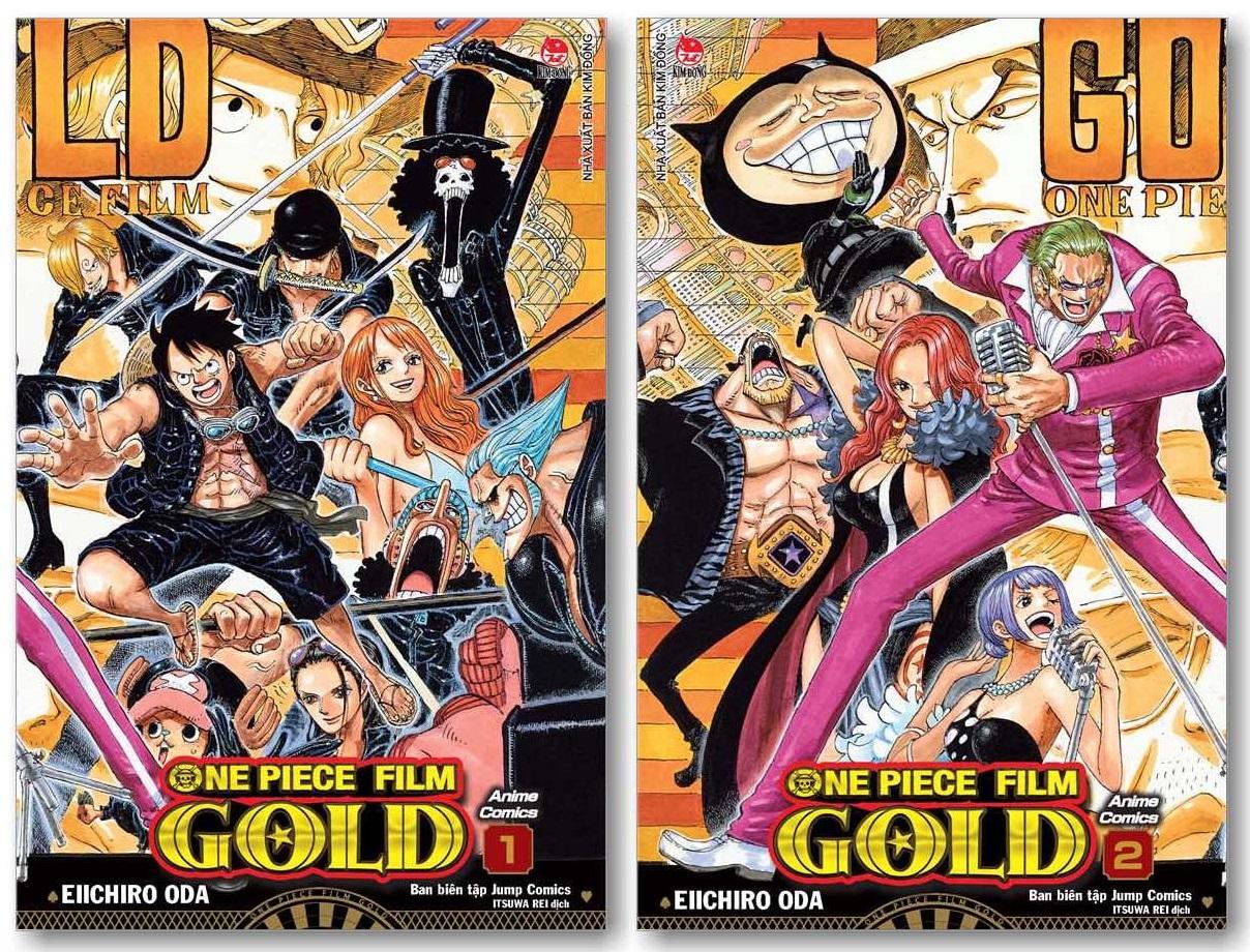 Combo Anime Comics: One Piece Film Gold - 2 Cuốn