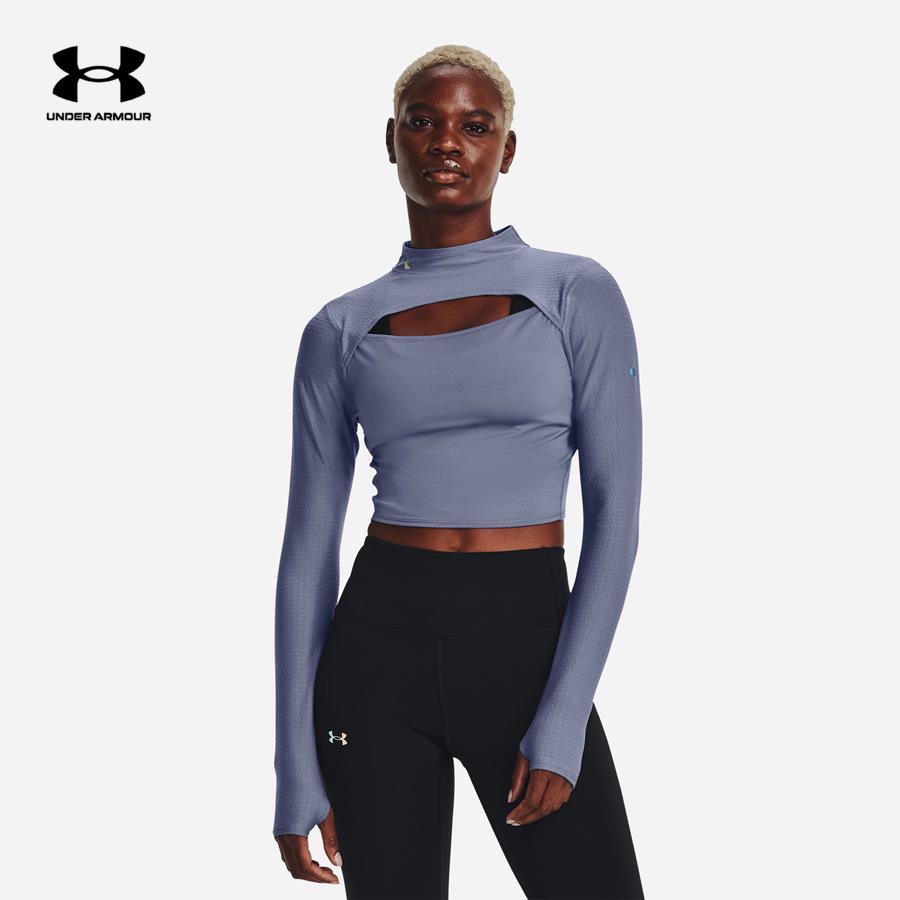 Áo dài tay thể thao nữ Under Armour Mock Rush Top Fotc - 1374526-767