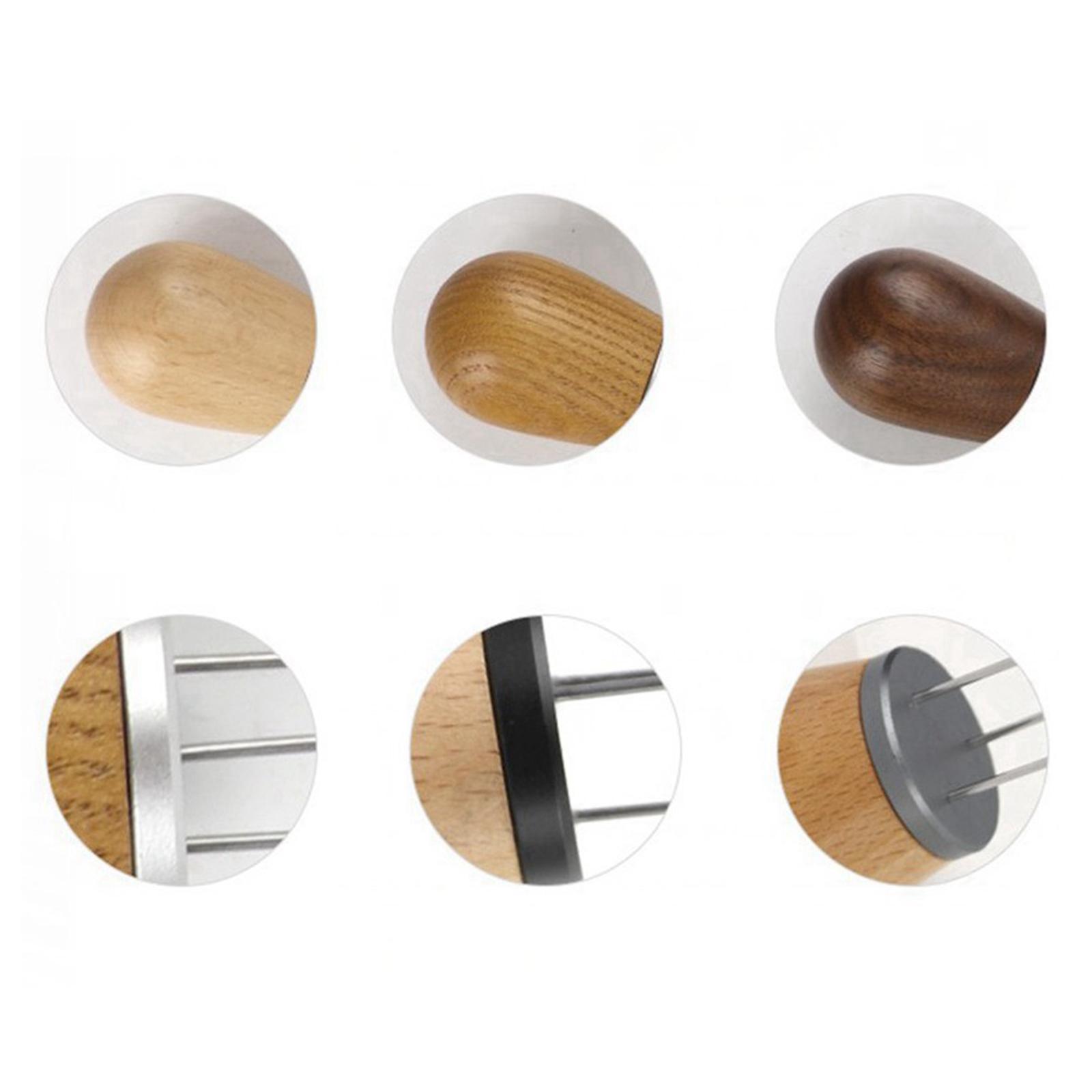 2pc Stainless Steel Coffee Tamper Leveler Type Tool