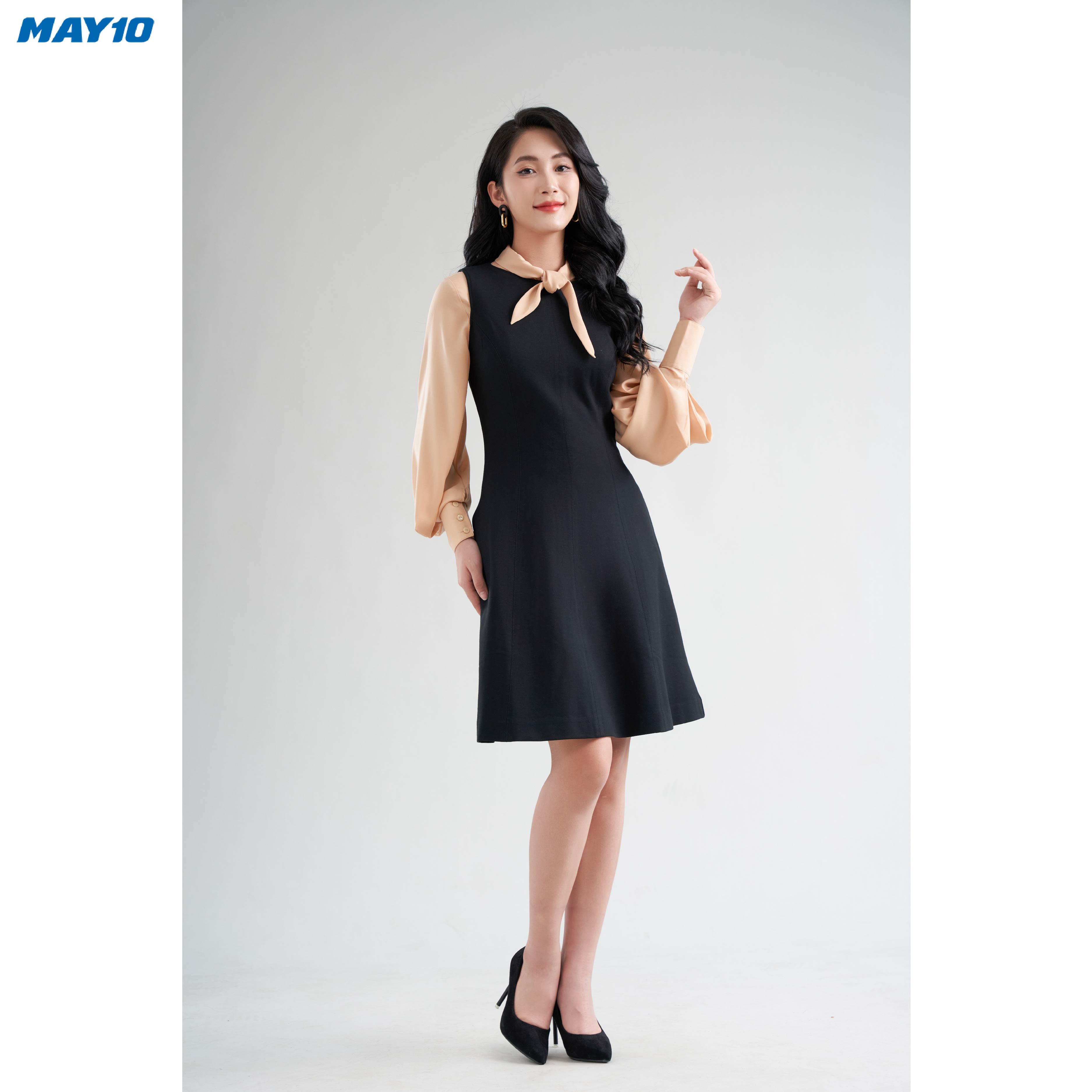 Combo Đầm & Áo Sơ Mi May 10