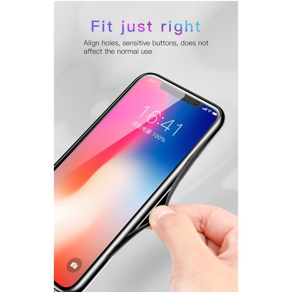 Ốp lưng dành cho iPhone X kính tráng gương 3D Sparkling chính hãng Baseus