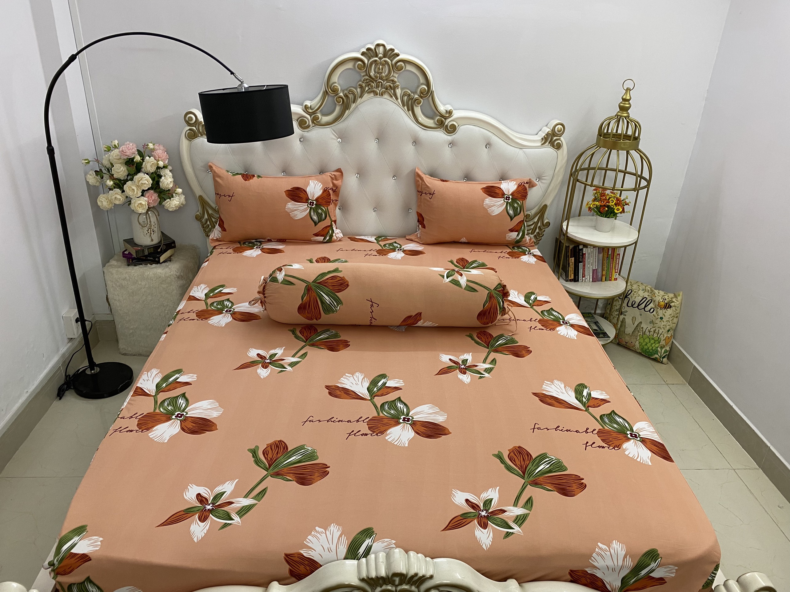 Bộ drap gối thun Hàn Quốc mát lạnh