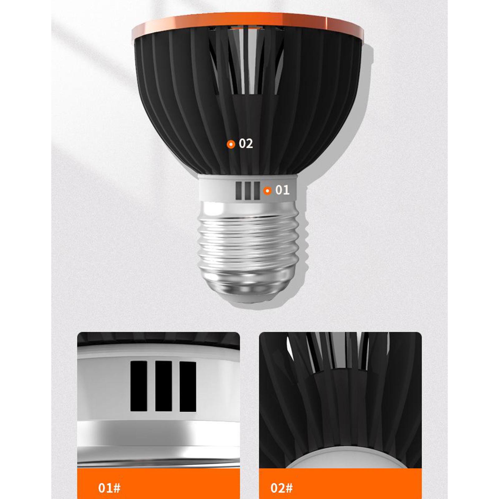 Led Reptile Light Sun Lamp for Amphibian Turtle Chameleon Lizard Snake