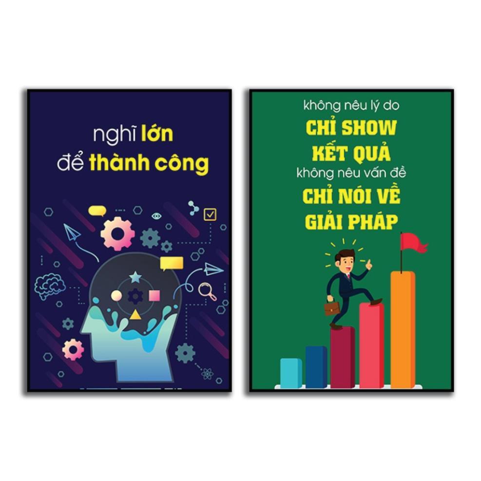 Giá sốc - Tranh động lực, tranh treo văn phòng làm việc, tranh slogan