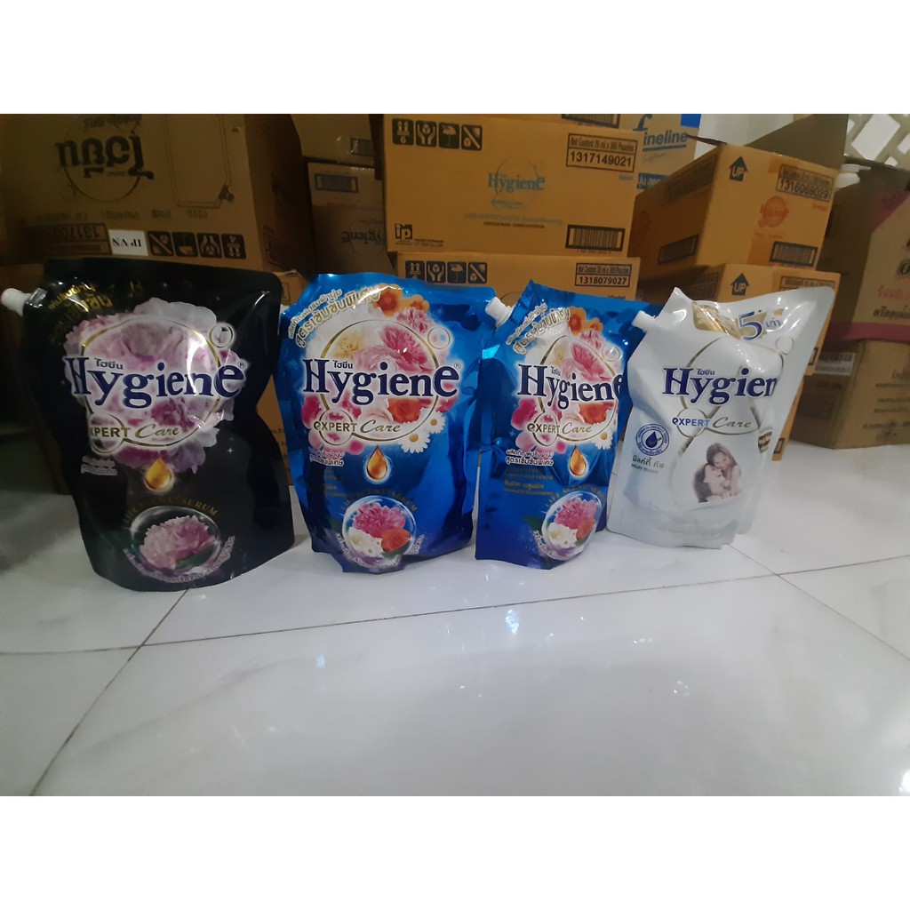 Nước xả vải Hygiene siêu đậm đặc Thái Lan 1300 ml - Giữ hương thơm siêu lâu trên quần áo