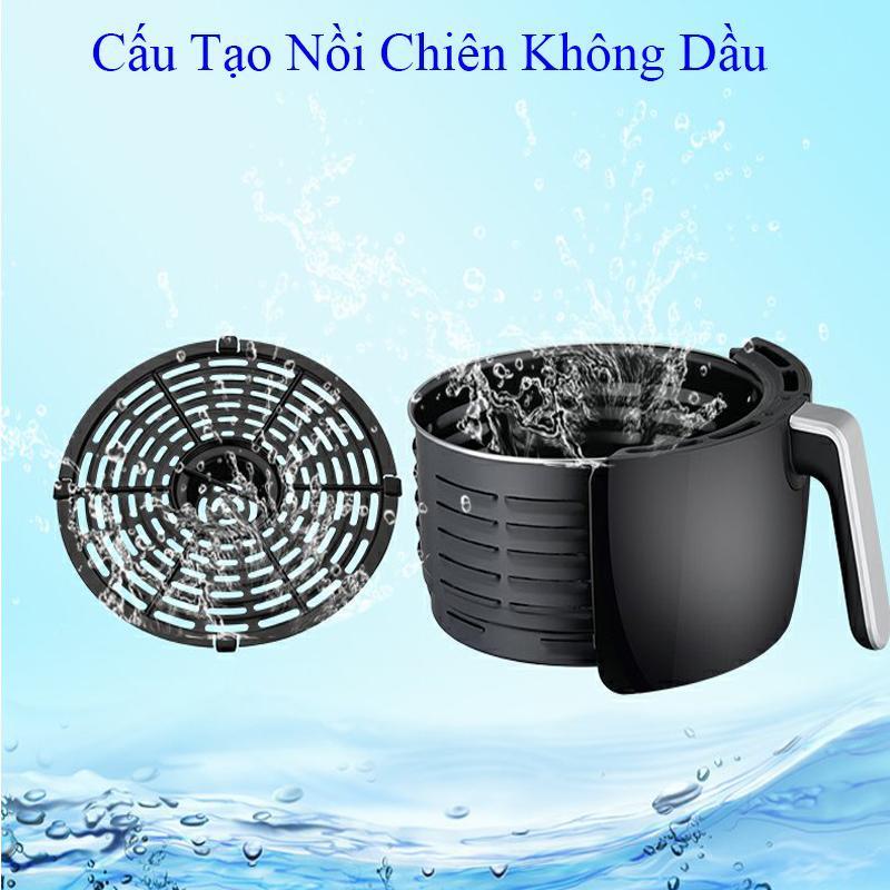 Nồi Chiên Không Dầu AF606, Công Suất 1300W, Không Mùi, Dễ Vệ Sinh, An Toàn, Tiết Kiệm Cho Việc Sử Dụng Hàng Ngày