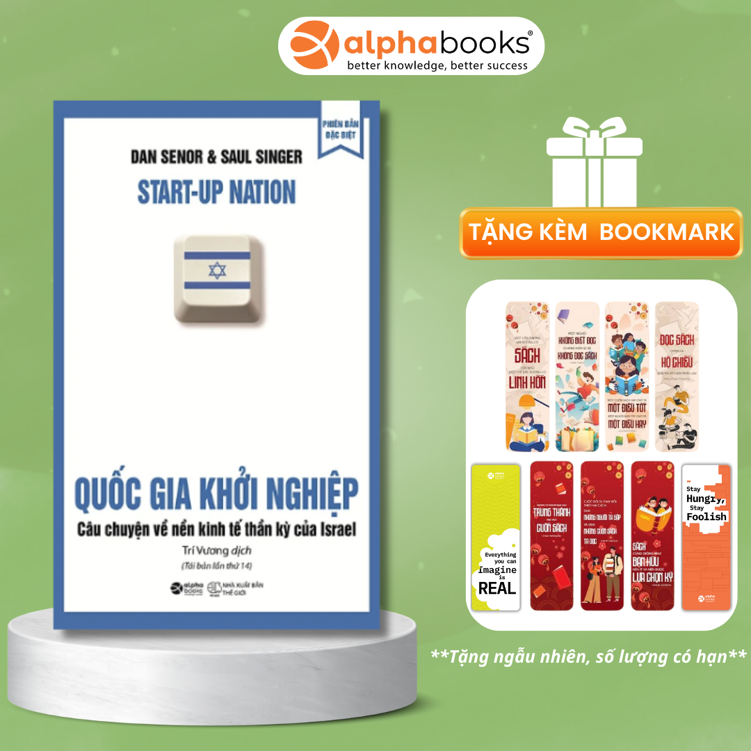 Sách Quốc Gia Khởi Nghiệp – Câu Chuyện Về Nền Kinh Tế Thần Kỳ Của Israel Tái Bản