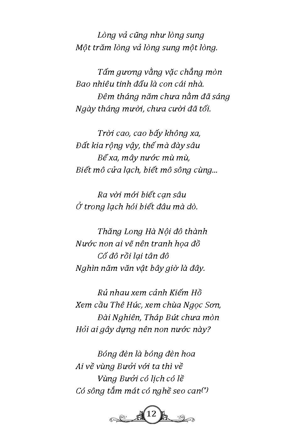 Ca Dao Việt Nam Tuyển Chọn