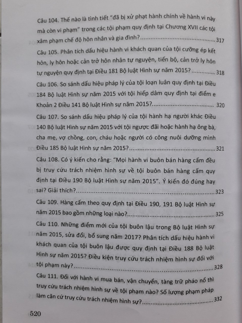 Hỏi - Đáp Bộ Luật Hình Sự Năm 2015 Sửa Đôi, Bổ Sung Năm 2017