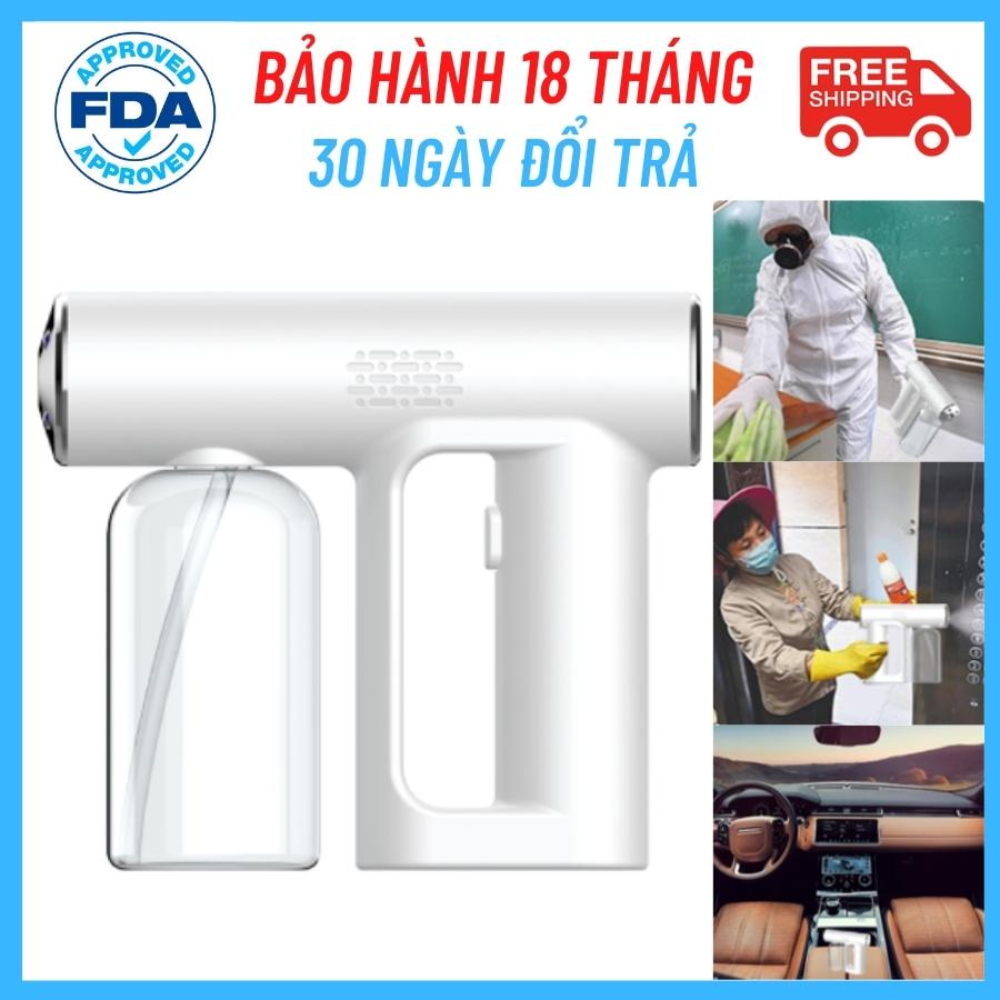 Máy phun nano diệt khuẩn [XA 2,5M TÍCH HỢP UV DIỆT 99% VIRUS] Công suất cao NANO SPRAY