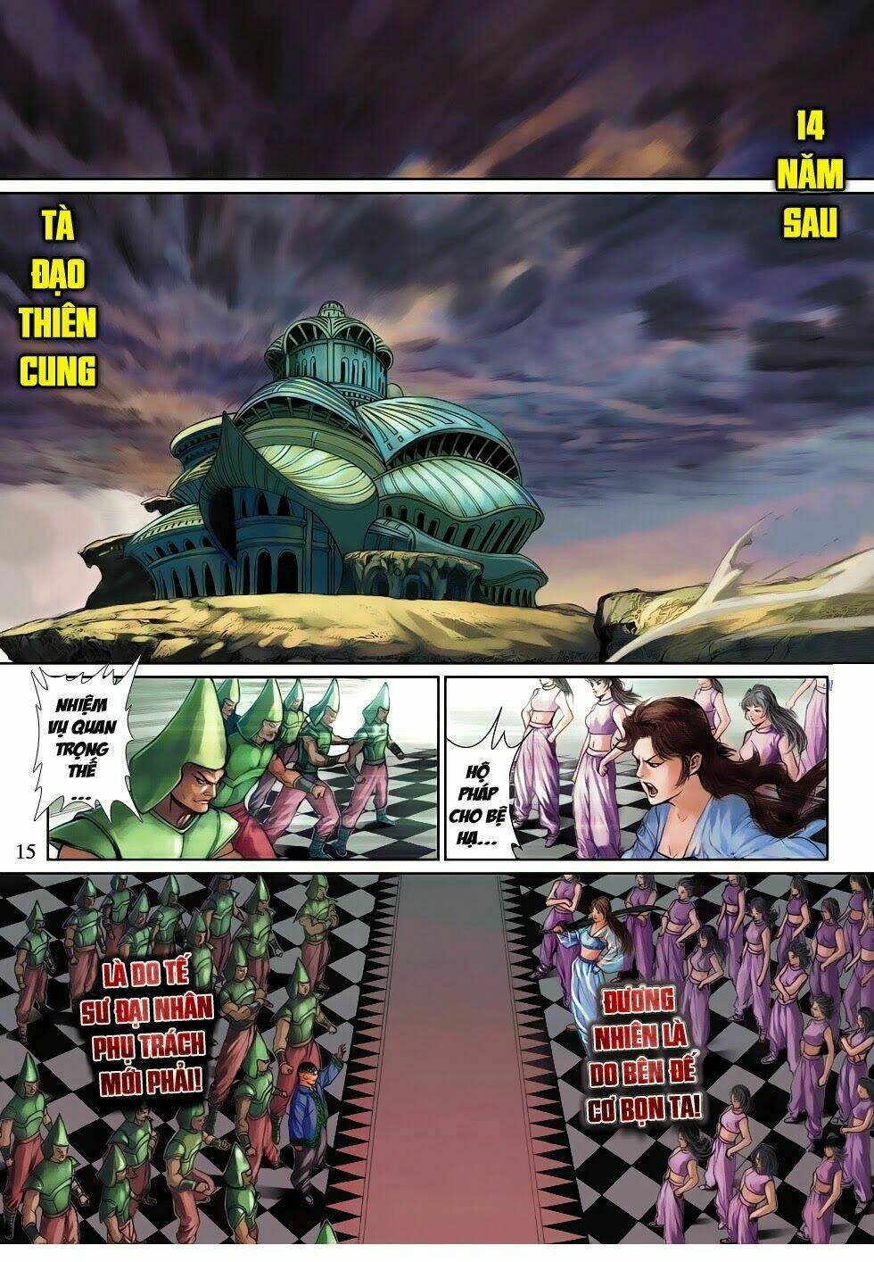 thần binh tiền truyện 4 - huyền thiên tà đế chapter 15 15