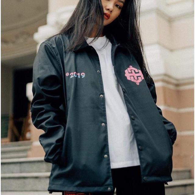 Áo khoác dù nam nữ in kí hiệu